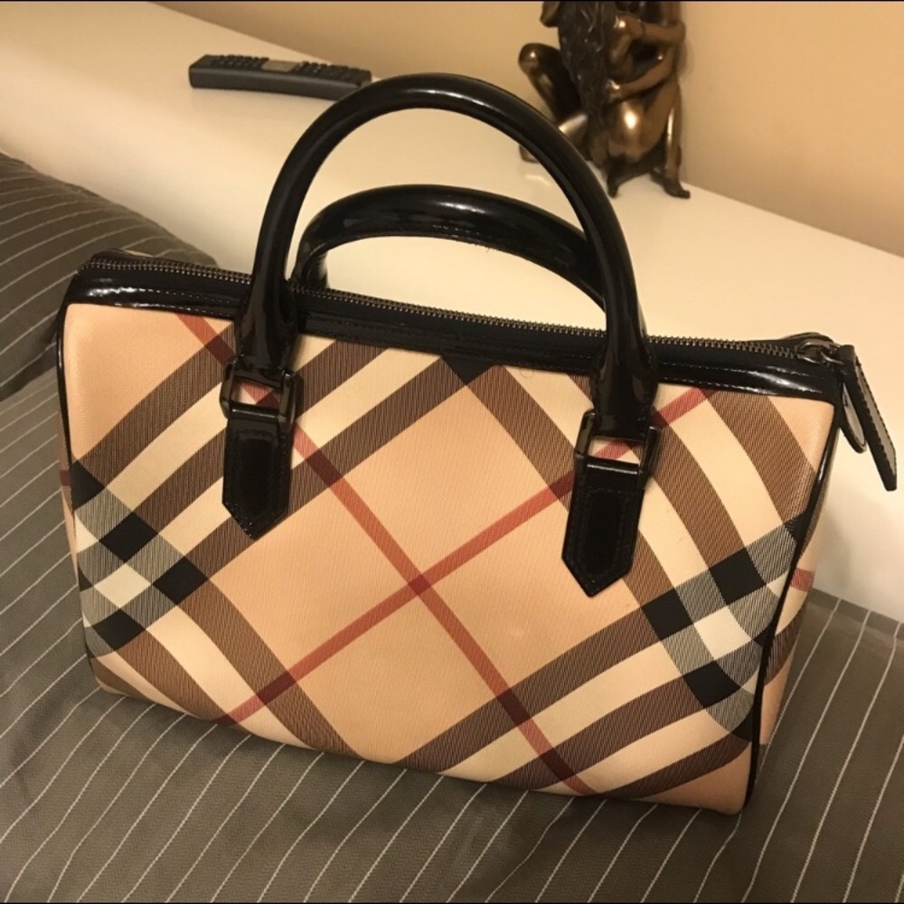 Burberry Authentic Medium Size Luxury Handbag
